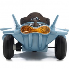 时尚设计 4轮飞机儿童电动骑行带音乐功率显示 儿童飞机电汽车