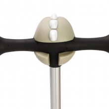 灰色恐龙头卡通配饰儿童滑板车通用配饰柔软会叫滑板车配件