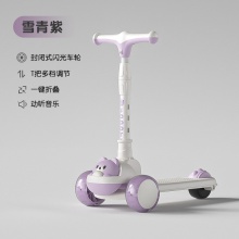 儿童滑板车1-3-6-12岁宝宝三合一音乐灯光滑滑车滑板车儿童