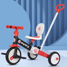 儿童三合一多种功能三轮车可变平衡车遛娃宝宝手推把车