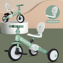 儿童三合一多种功能三轮车可变平衡车遛娃宝宝手推把车