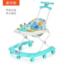婴儿学步车多种功能防o型腿侧翻女孩手推可坐儿童男宝宝起步学行车