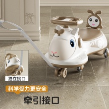 静音闪光轮滑行大人可坐男女孩溜溜车儿童扭扭车防侧翻万向轮