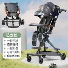 新品溜娃神器双向可坐躺婴儿推车轻便宝宝遛娃高景观折叠源头工厂