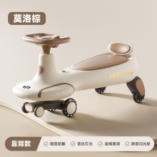 新款儿童扭扭车1-3-6岁男女宝宝溜溜车防侧翻大人可坐厂家