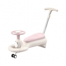 新款儿童扭扭车防侧翻万向轮静音闪光轮滑行大人可坐男女孩溜溜车