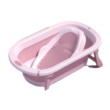 婴儿洗澡盆大号浴桶浴盆坐躺小孩家用宝宝可折叠幼儿新生儿童用品