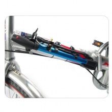 便携式高压充气筒铝合金自行车打气筒山地车迷你骑行装备