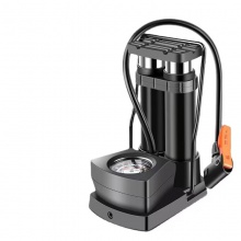 脚踩高压打气筒充气泵打气筒充汽车载家用摩托电动车多种功能便携式