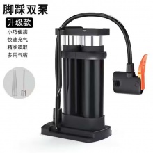 脚踩高压打气筒充气泵打气筒充汽车载家用摩托电动车多种功能便携式
