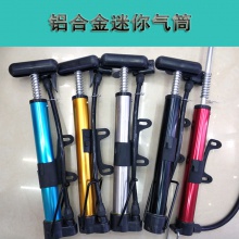 铝合金自行车迷你打气筒便携小气筒钓鱼骑行山地单车打气筒