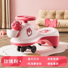 儿童扭扭车1-8岁小孩防侧翻摇摆车万向轮溜溜车静音轮小孩玩具车