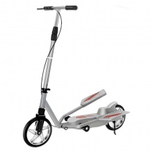 成人踏板车代步滑板车双翼脚踏车折叠两轮自行车校园上班脚 踩踏板