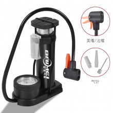 脚踩打气筒高压速充汽车自行车充气折叠家用气筒脚踏打气筒