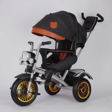 儿童三轮推车轻便脚踏车1-5岁男女宝宝婴儿手推玩具骑行车