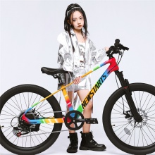 儿童新款6-18岁中大童轻便碟刹镁合金学生山地自行单车