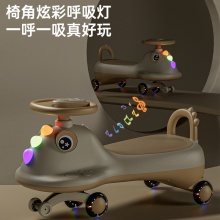 厂家供应儿童扭扭车恐龙款带音乐灯光宝宝溜溜摇摇车宝宝生日礼物