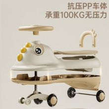 厂家供应儿童扭扭车恐龙款带音乐灯光宝宝溜溜摇摇车宝宝生日礼物