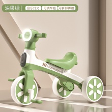新款儿童三轮车小孩脚踏车平衡车多种功能神器宝宝婴儿外出轻便小推