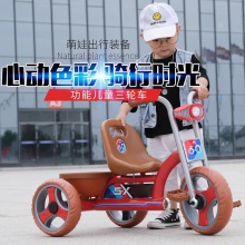 儿童三轮车脚踏车1-3-2-6岁大号单车宝宝小孩玩具自行车带音乐