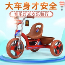 儿童三轮车脚踏车1-3-2-6岁大号单车宝宝小孩玩具自行车带音乐