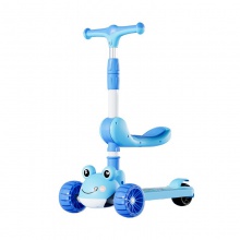 源头工厂可定制儿童滑板车1-2-3岁滑滑车小孩三合一溜溜车玩具车