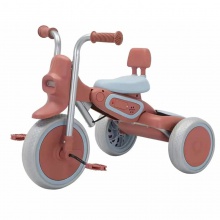 新款时尚儿童三轮车1-6岁儿童三轮车音乐灯光折叠三轮车