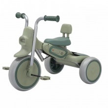 新款时尚儿童三轮车1-6岁儿童三轮车音乐灯光折叠三轮车