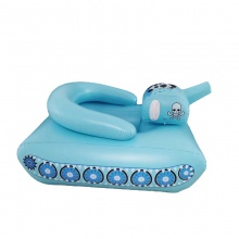 新款充气喷水坦克 喷水车泳池 坦克式喷水圈喷射喷水恐龙水枪