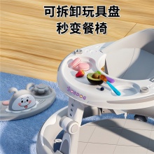 婴幼儿学步车助步车6到18个月防侧翻多功能宝宝手推车