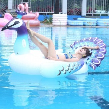 现货直供大小号充气独角兽浮排坐骑PVC水上戏水玩具成人浮床游泳