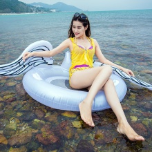 网红天使之翼浮排成人休闲水上气垫游泳圈泳池派对玩具