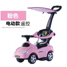 新款儿童扭扭车手推电动滑行车多种功能助步车扭扭车学步车