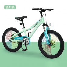 儿童自行车双碟刹脚踏车学生骑行单车6-13岁中大童轻便山地车