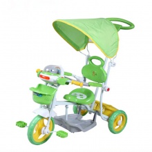 良好的婴儿手推车三轮车婴儿带篷手推车三轮推车头灯三轮车