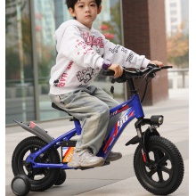 新款儿童自行车新款电动车大童男孩女孩二轮电动平衡车