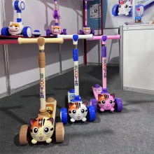 新设计婴儿滑板车3合1折叠滑板车儿童滑板车卡通滑板车