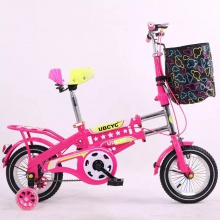 高品质儿童女童折叠自行车12 14 16 18英寸儿童自行车/新款独特