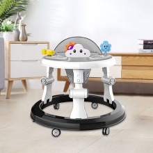 学步车防o型腿婴儿多种功能防侧翻手推车宝宝可坐可推学行车起步车