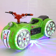 太子摩托 广场游乐车亲子款 儿童电动游乐车 夜市摆摊电动碰碰车