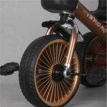 音乐灯光儿童宝宝三轮车1-5岁三轮脚踏车简易小孩男女头灯三轮车