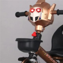 音乐灯光儿童宝宝三轮车1-5岁三轮脚踏车简易小孩男女头灯三轮车