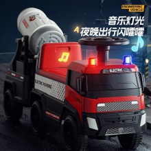 2025新款儿童消防车汽车玩具男孩可坐滑行车滑行儿童环卫车玩具