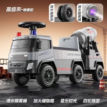 2025新款儿童消防车汽车玩具男孩可坐滑行车滑行儿童环卫车玩具