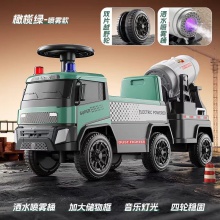 2025新款儿童消防车汽车玩具男孩可坐滑行车滑行儿童环卫车玩具