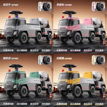 2025新款儿童消防车汽车玩具男孩可坐滑行车滑行儿童环卫车玩具