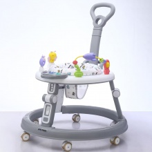 婴儿学步车防O型腿多种功能防侧翻男女宝宝助步学走路车早教 玩具车
