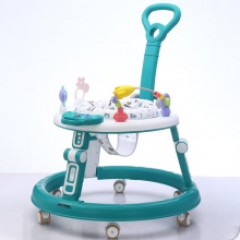 婴儿学步车防O型腿多种功能防侧翻男女宝宝助步学走路车早教 玩具车