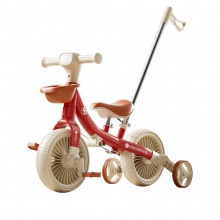 儿童三轮车脚踏车2-6岁儿童玩具自行车遛娃神器可推可骑宝三轮车