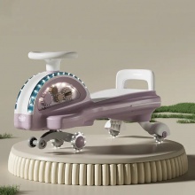 高品质二合一塑料婴儿滑动玩具车带音乐和灯光/公园户外驾驶扭骑乘汽车